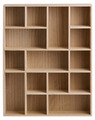 Hylle med 15 rom 48,5 x 60,5 cm